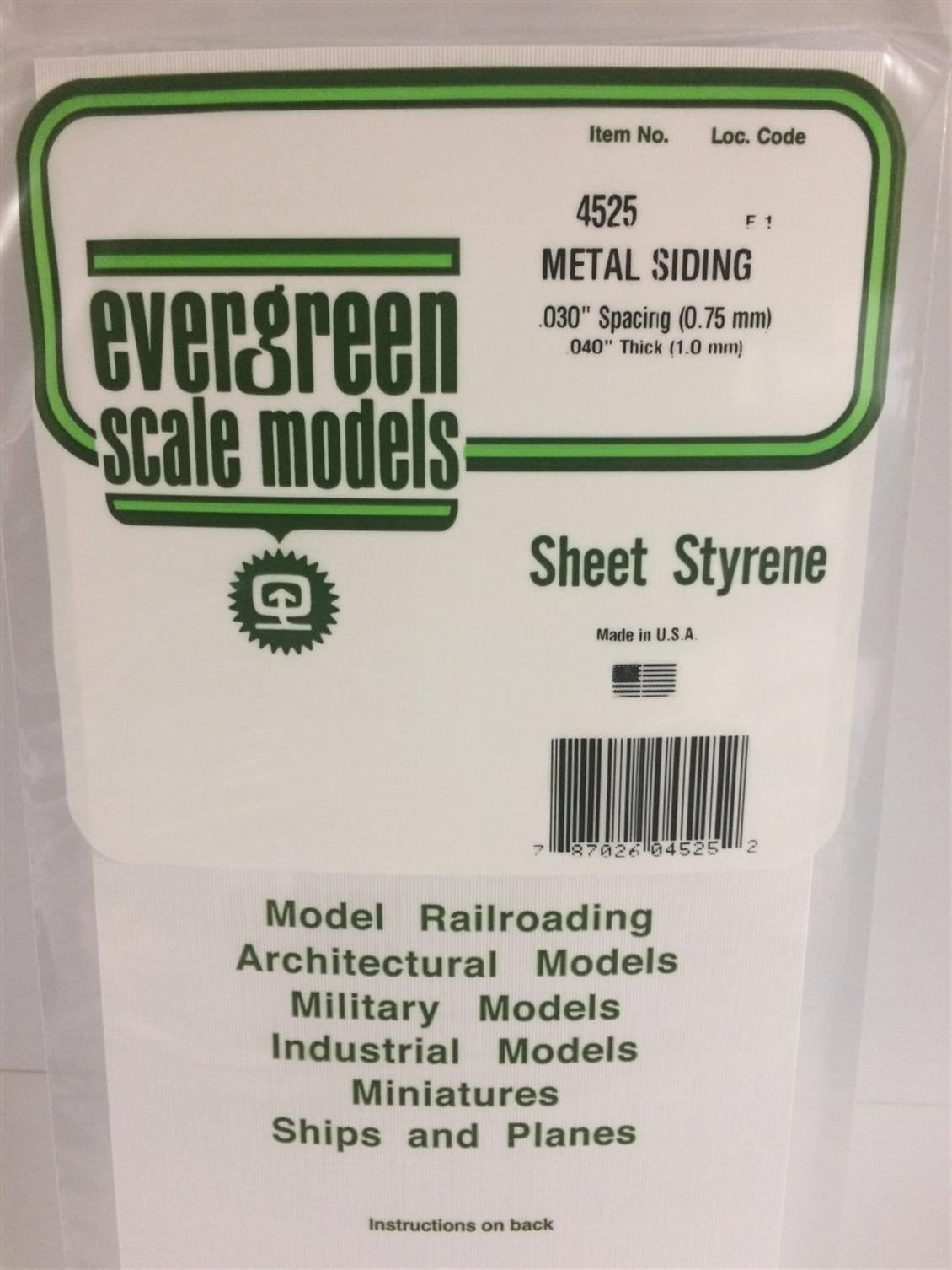 Evergreen 4525 1,0*150*300Mm Konteynır Kaplama-0,75Mm Spacın
