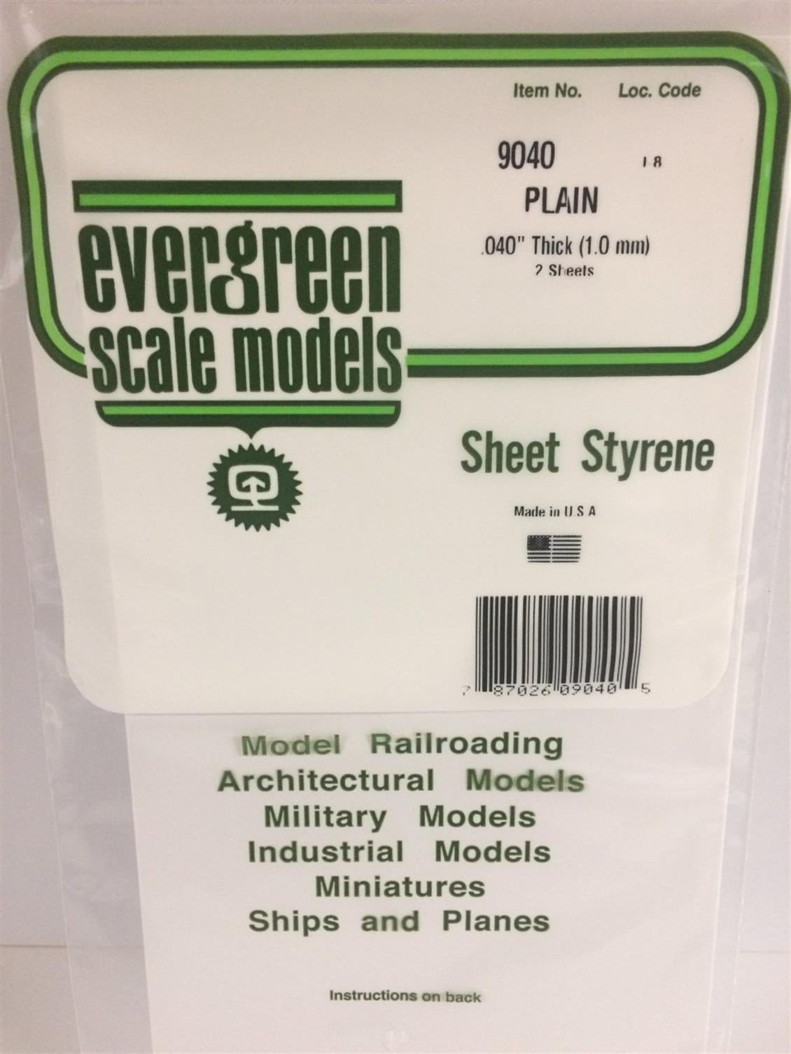 Evergreen 9040 1,00*150*300Mm Duz Levha - Beyaz-2 Adet