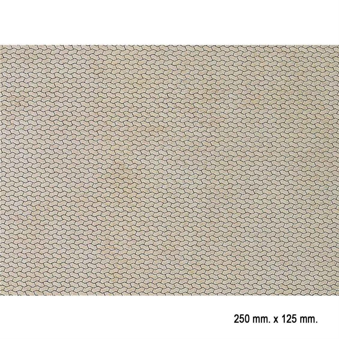 Faller 170600 1/87 Ölçek, Parke Taşı Desenli Dekor Levhası - 25 X 12,5 Cm.