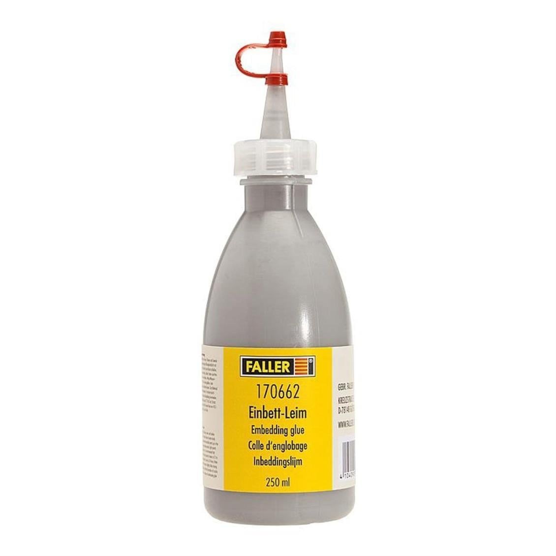 Faller 170662 Ray Balastı Yapıştırıcısı, Gri Renkli, 250 Gram