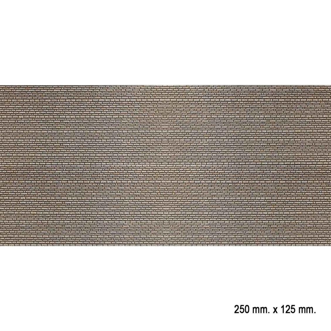 Faller 222567 1/160 Ölçek, Kesme Taş Desenli Dekor Kağıdı, 25 X 12,5 Cm.