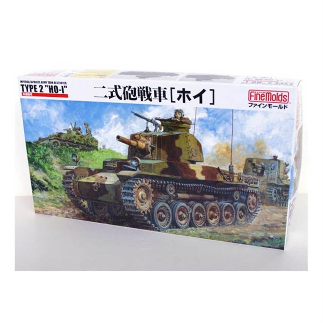 FineMolds Fm24 1/35 Ölçek, IJA Tank Destroyer Type2 Ho-I