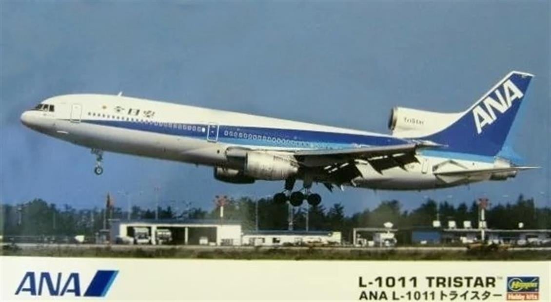 Hasegawa 10673 1/200 Ölçek, Lockheed L-1011 Tristar Yolcu Uçağı Plastik Model Kiti