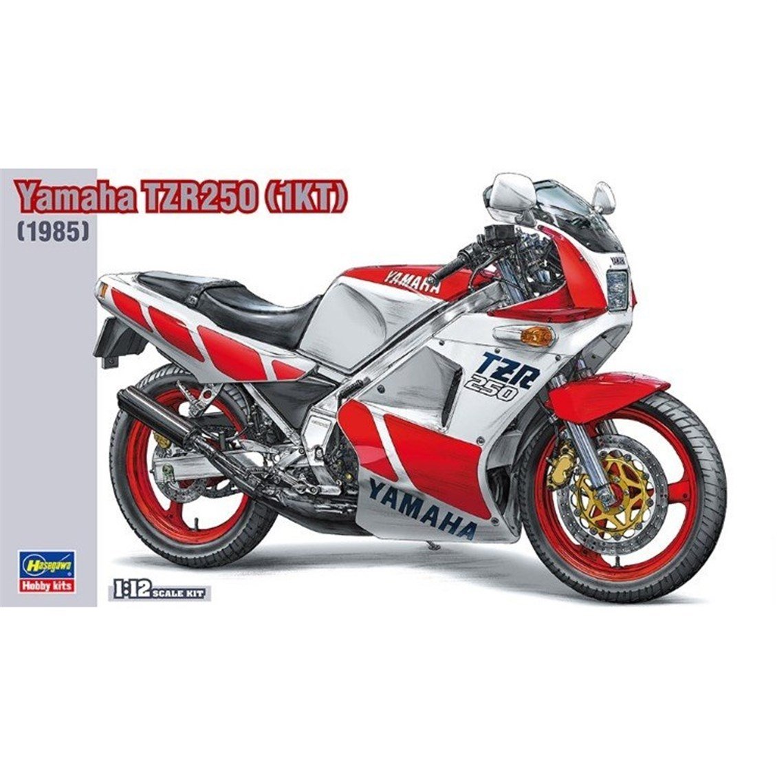 Hasegawa BK11 21511 1/12 Ölçek, Yamaha TZR250 (1KT) (1985), Motosiklet Plastik Model Kiti
