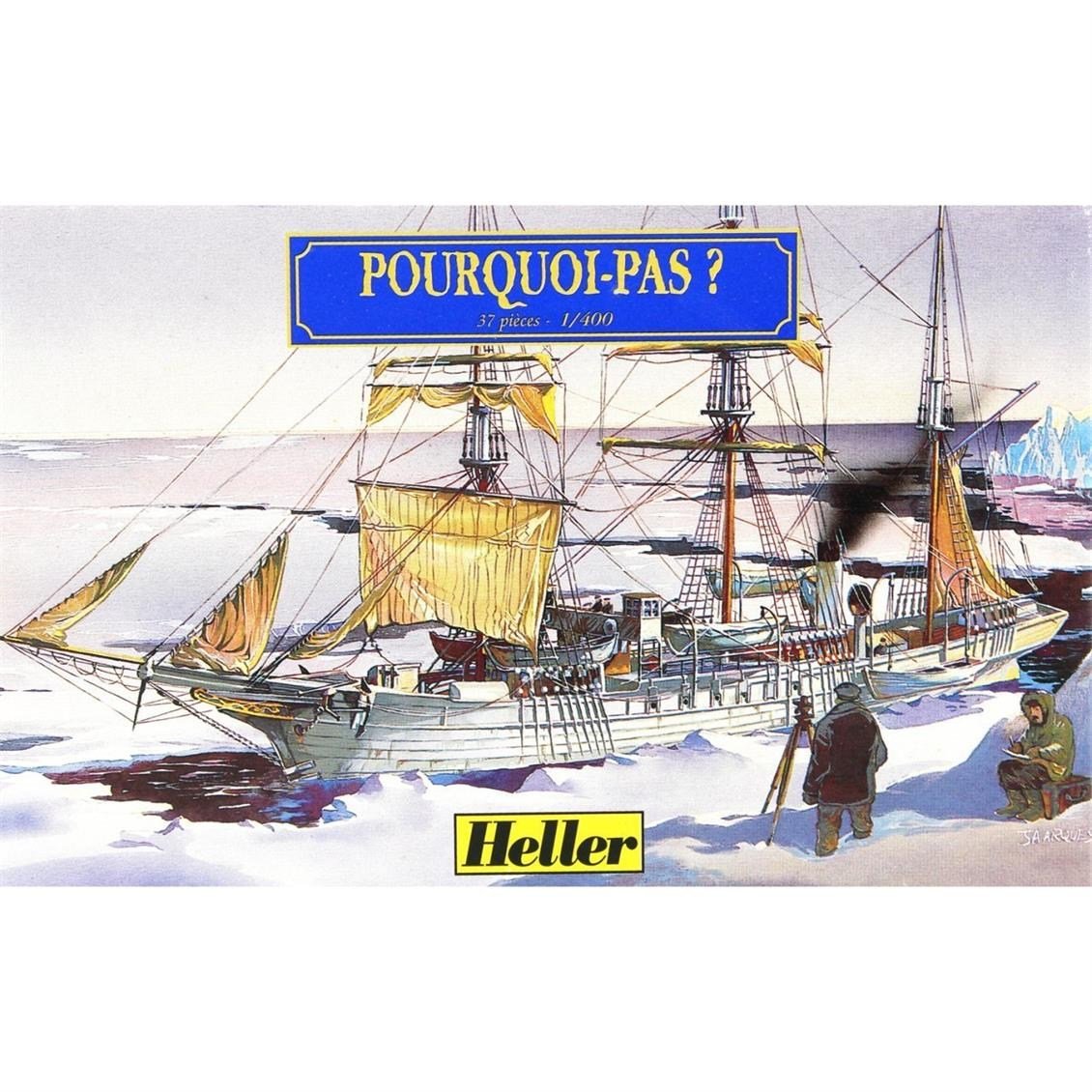 Heller 79861 1/400 Ölçek, Pourquoi Pas Gemi Maketi