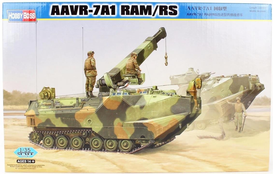 Hobbyboss 82417 1/35 Ölçek, AAVR-7A1 Amfibi Hücum Aracı, Plastik Model Kiti