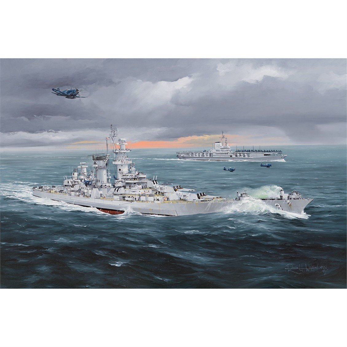 Hobbyboss 86515 1/350 Ölçek, USS Hawaii CB-3 Savaş Gemisi, Plastik Model Kiti