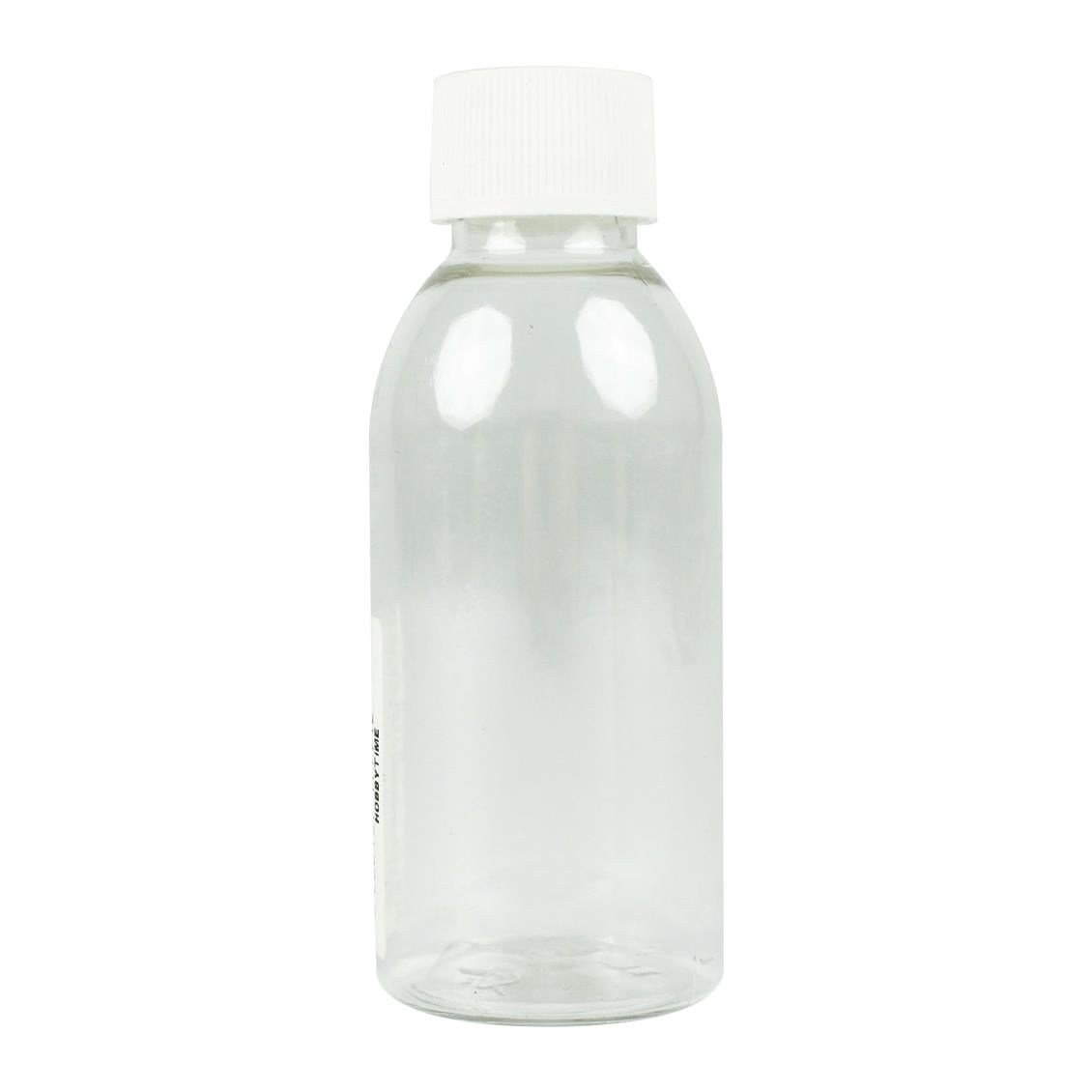Hobbytime 771 Şeffaf Pet Şişe, 100 ml. Tıpalı ve Kapaklı