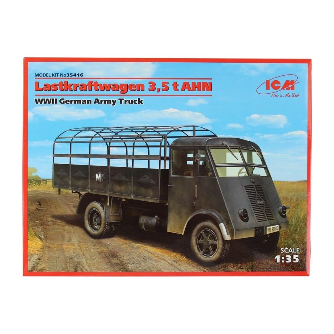 ICM 35416 1/35 Ölçek, Lastkraftwagen 35 t AHN WWII German Arm