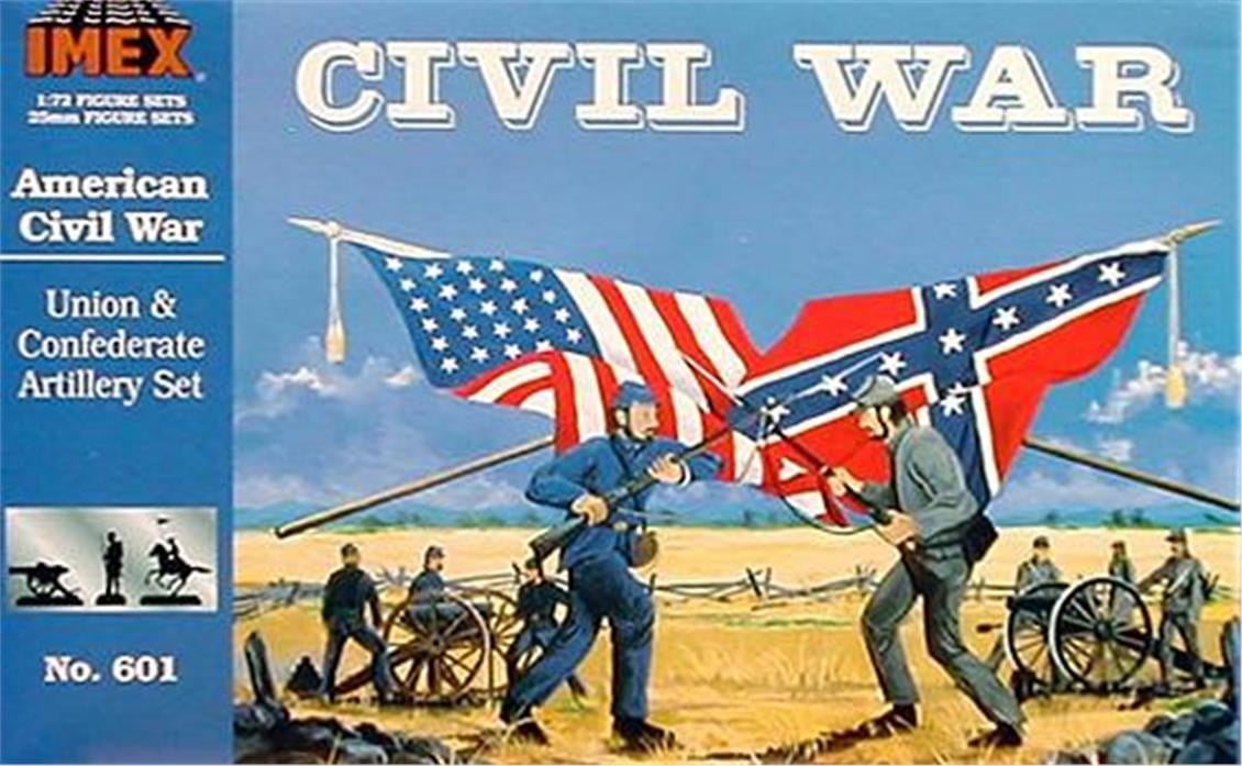 IMEX 601 1/72 Ölçek, Union & Confederate Ar0R