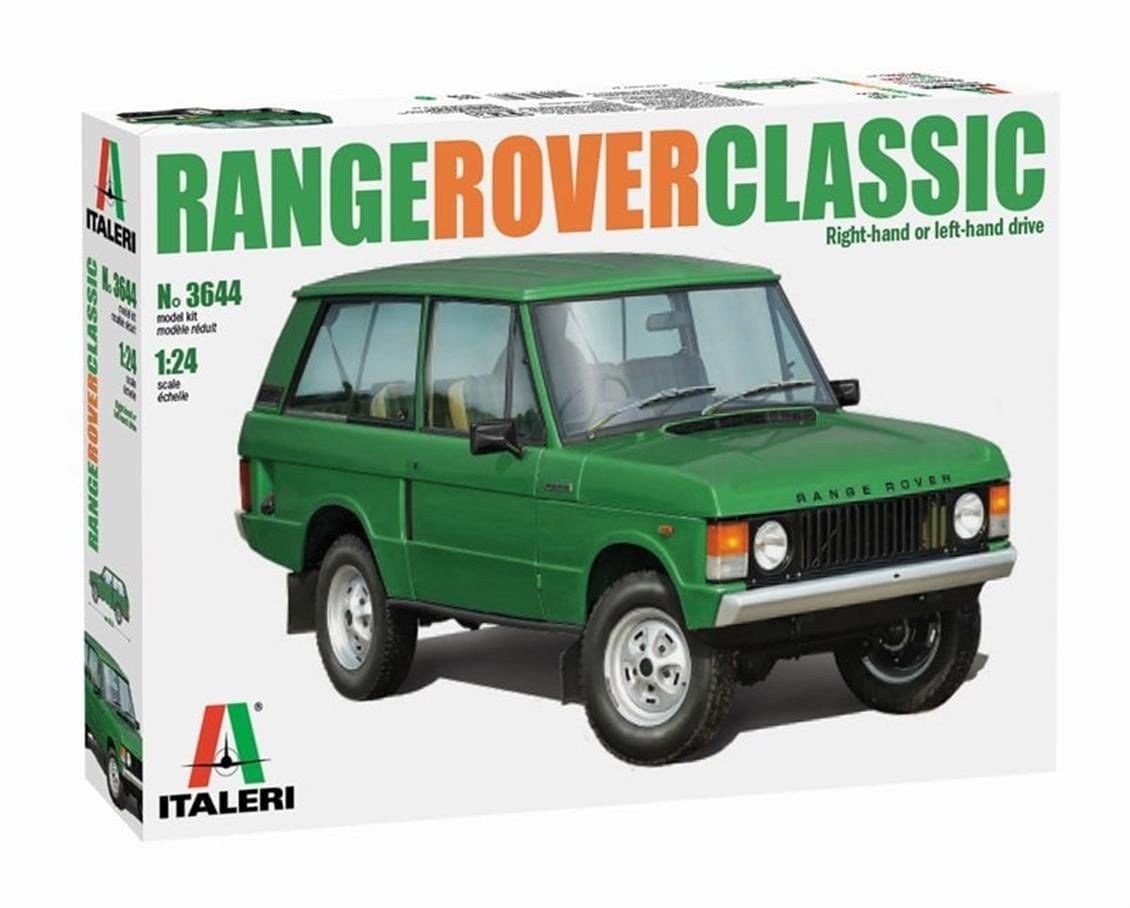 Italeri 3644S 1/24 Ölçek, Range Rover Klasik Jeep, Plastik Model kiti