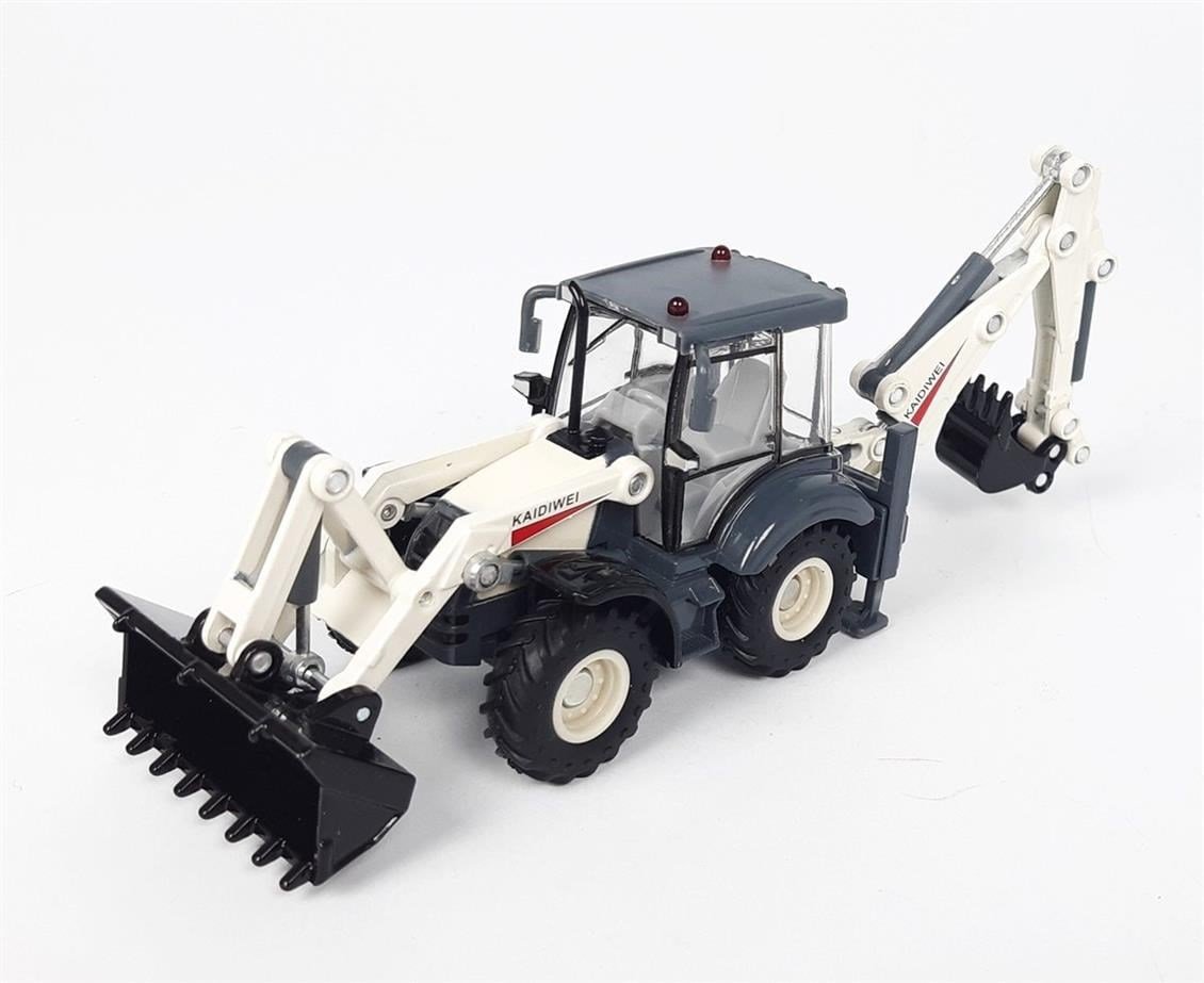 Kaidiwei 625004 1/50 Ölçek, 3Cx - Traktör Kazıcı-Yükleyici