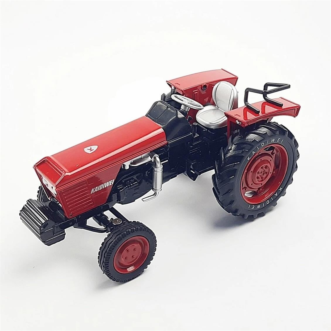 Kaidiwei 691011 1/18 Ölçek, Tractor-Kırmızı