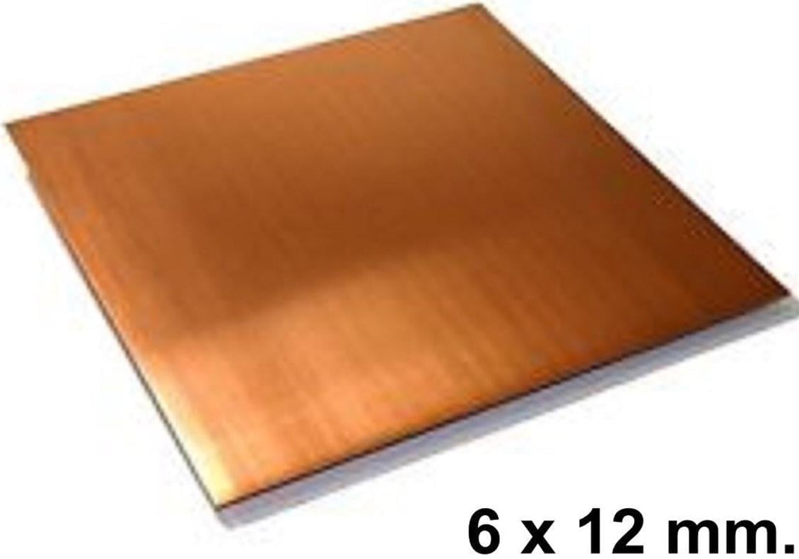 K&S 16254 Copper Sheet (6 X 12)-.008 Tinx1 Sheet