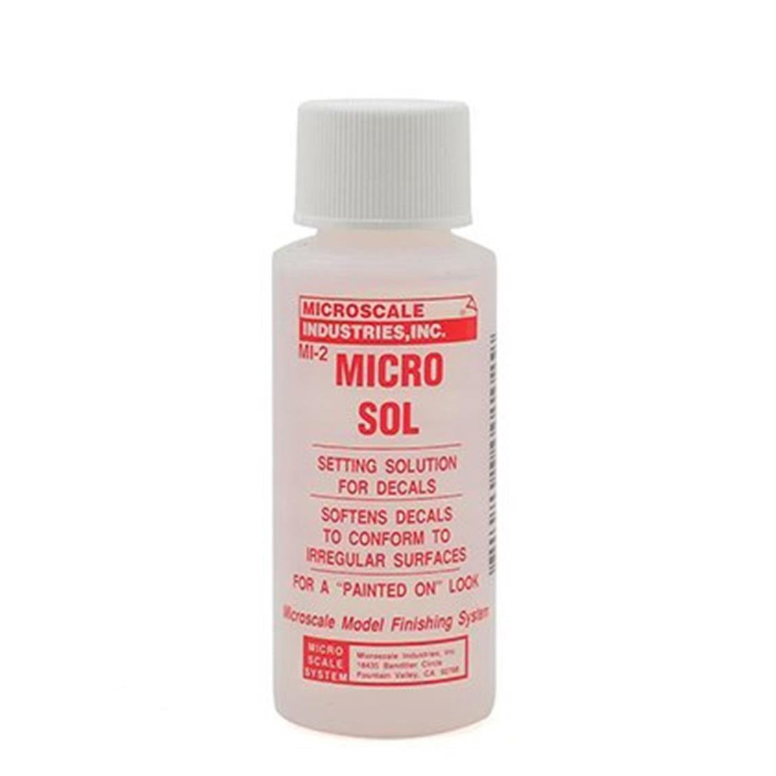 Microscale 2 1 Oz Microsol-Çıkartma Yumuşatma Solüsyonu