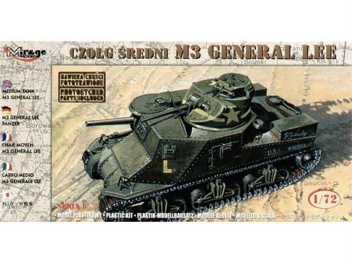 Mirage 72801 1/72 Ölçek, M3 General Lee 5Th May, Plastik Model kiti