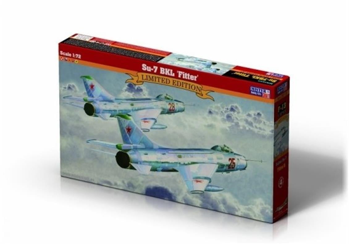 Mistercraft F013 1/72 Su-7BKL Fitter Savaş Uçağı Plastik Model Kiti