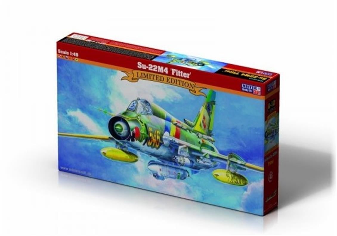 Mistercraft G012 1/48 Su-22m4R Fitter Savaş Uçağı Plastik Model Kiti