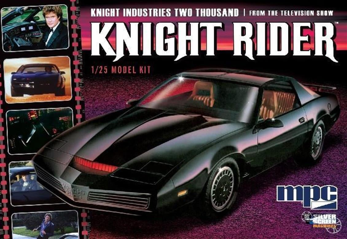 MPC 806 1/25 Ölçek, Knight Rider 1982 Pontiac Firebird Araba, Plastik Model kiti