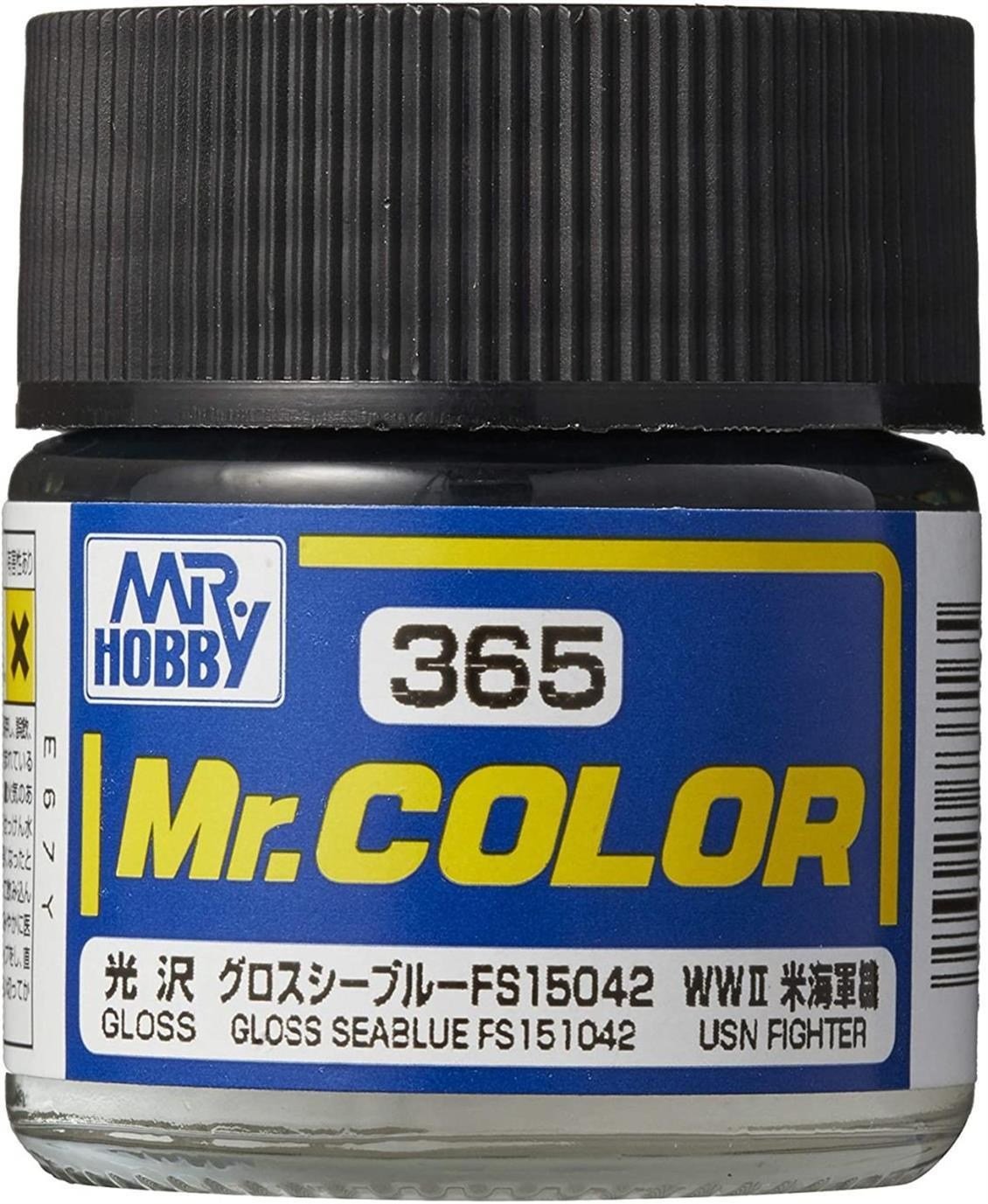 Mr.Hobby C-365 10 ml. Glossy Seablue FS151042, Mr.Color Serisi Model Boyası