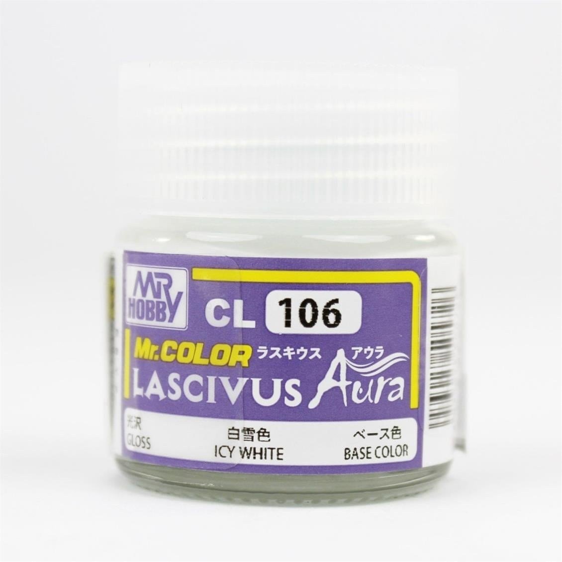 Mr.Hobby CL-106 10 ml. Icey White, Lascivus Serisi Model Boyası
