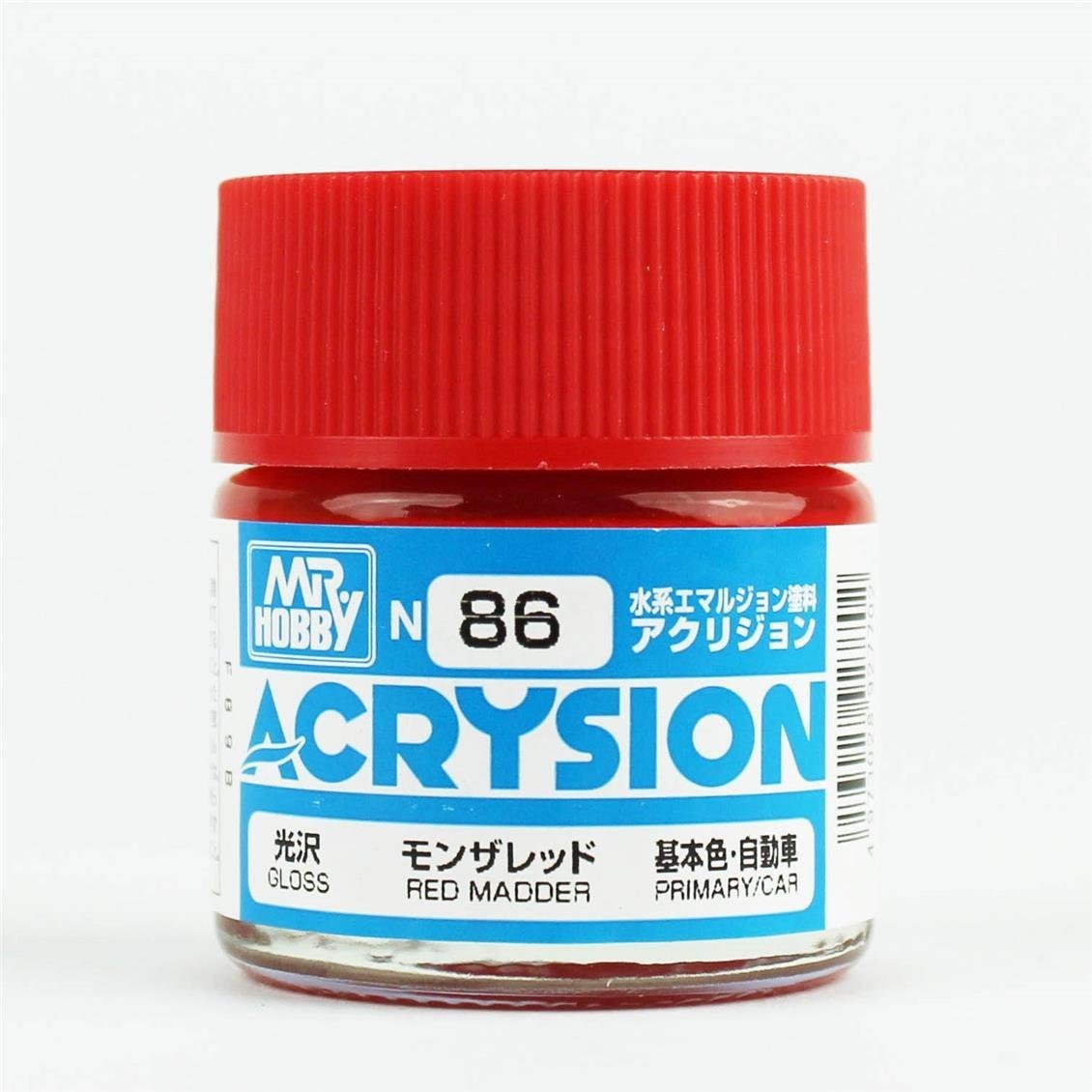Mr.Hobby N-086 10 ml. Red Madder, Acrysion Serisi Model Boyası