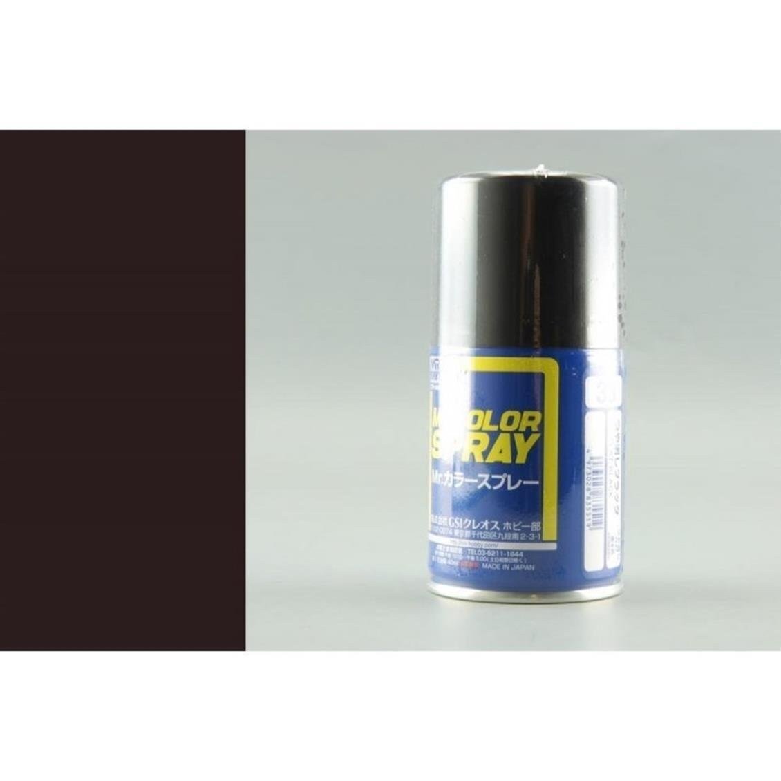 Mr.Hobby S-033 100 ml. Flat Black, Sprey Model Boyası