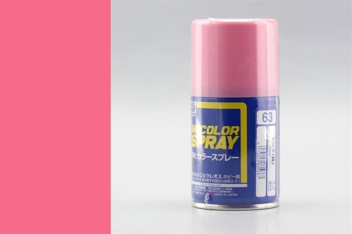 Mr.Hobby S-063 100 ml. Pink, Sprey Model Boyası