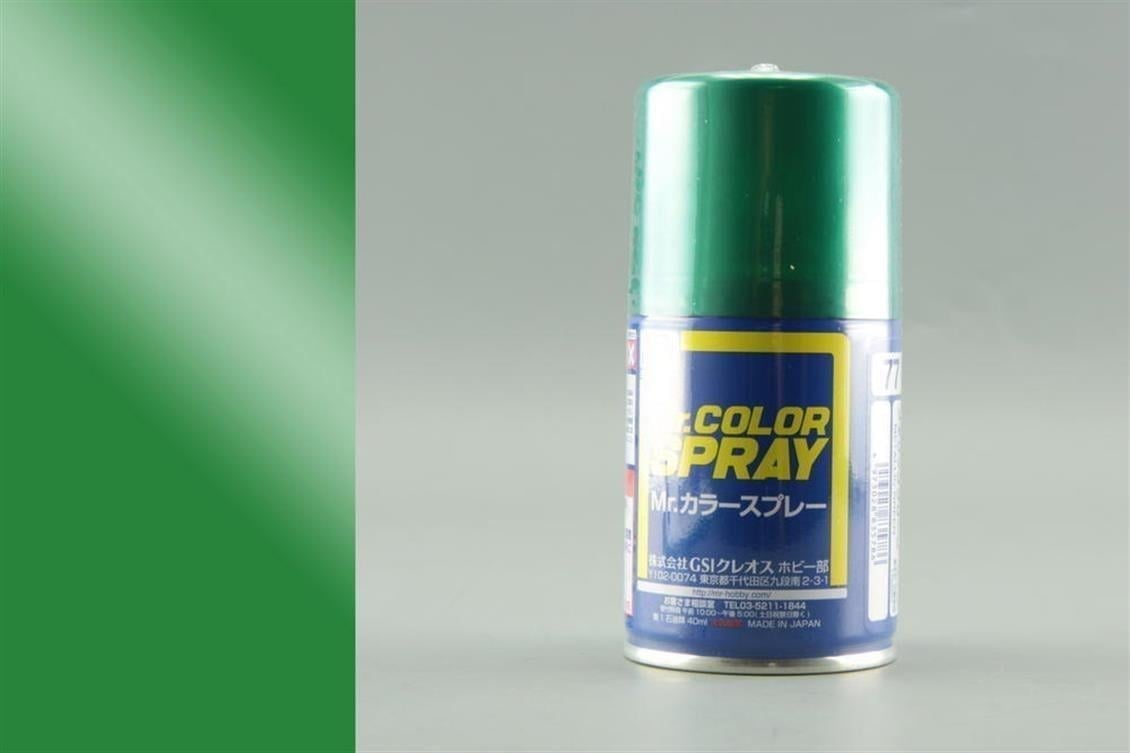 Mr.Hobby S-077 100 ml. Metallic Green, Sprey Model Boyası