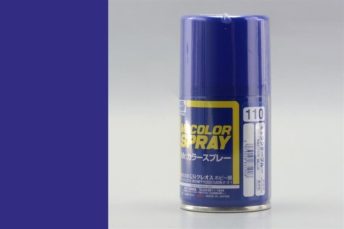 Mr.Hobby S-110 100 ml. Character Blue, Sprey Model Boyası