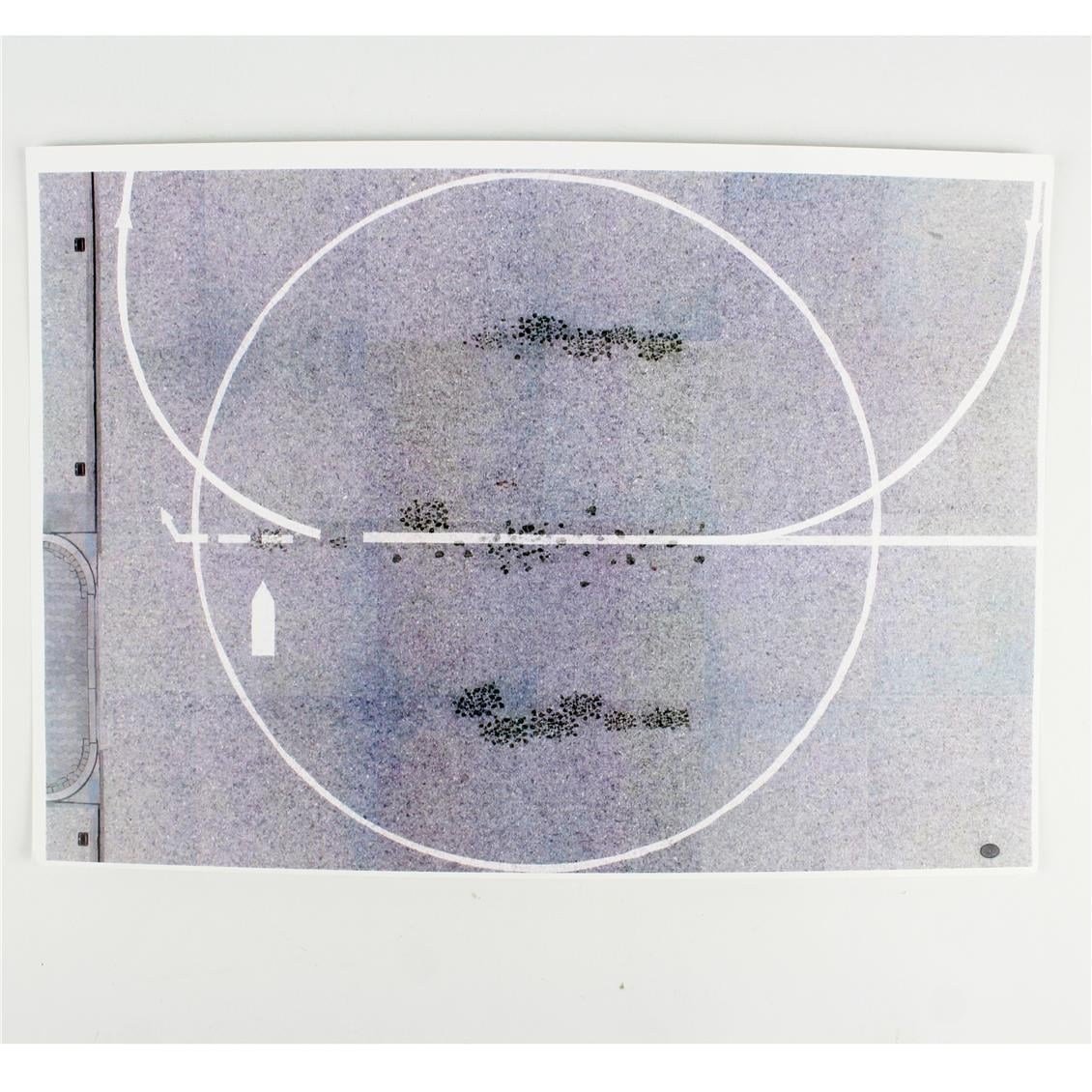 Nazca Decals PP4A 1/144 Ölçek, Parking Plate-Desıgn 4A- A4 Ebat, Kartona Renkli Baskı
