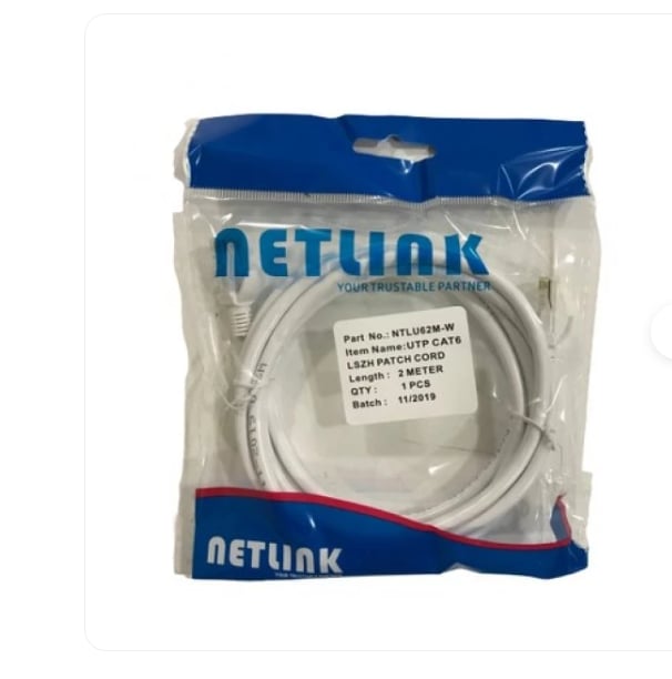 NETLİNK - CAT6 UTP LSZH PATCHCORD - 3 MT