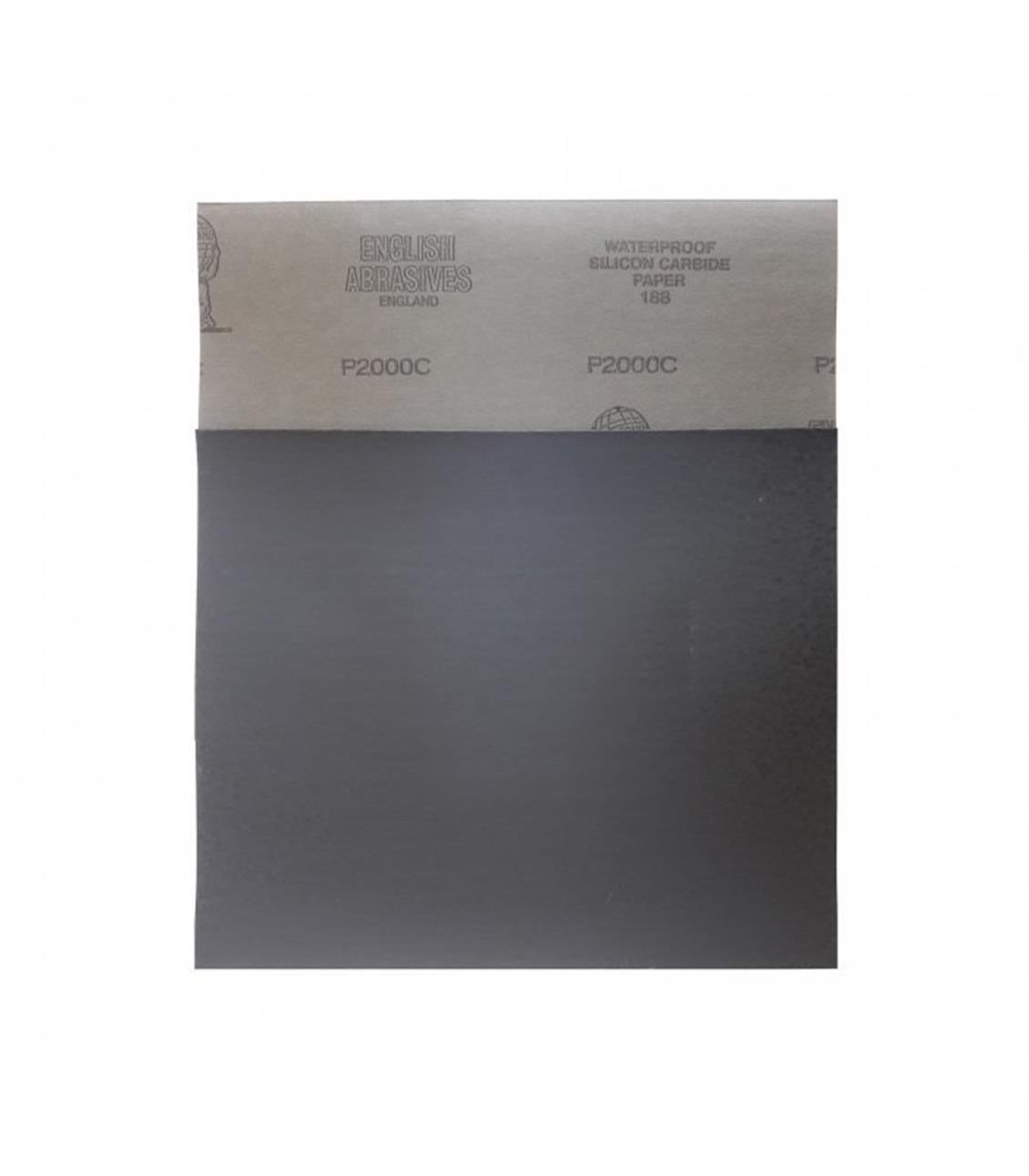 No.2000 280X230Mm Silikon Karpit 188 Kalite Zımpara