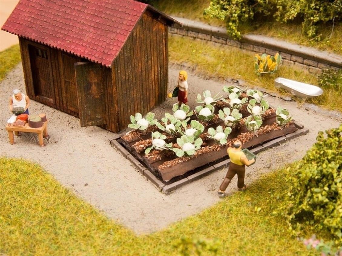Noch 13216 Karnabahar, 6 Adet, 3x6 cm. Diorama Malzemesi
