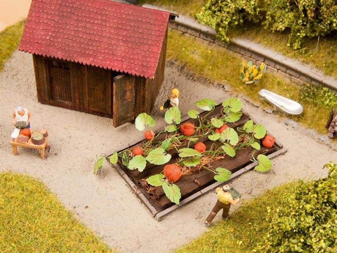 Noch 13219 Kabak, 8 Adet, 3x6 cm Diorama Malzemesi