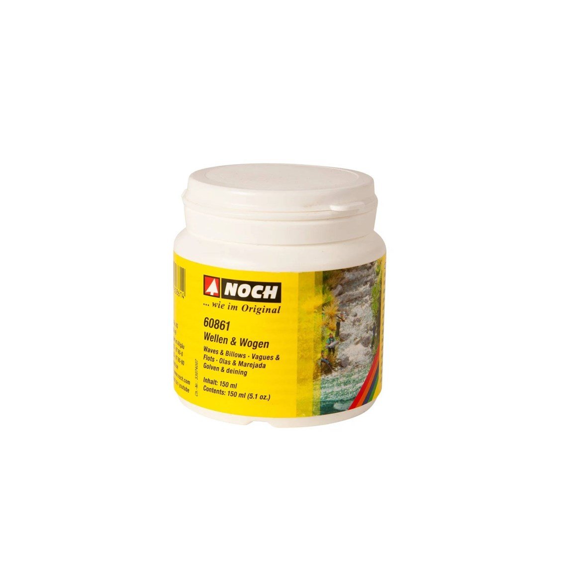 Noch 60861 Dalgalar ve Kabarmaları Oluşturma Malzemesi, 150 ml., Diorama Malzemesi
