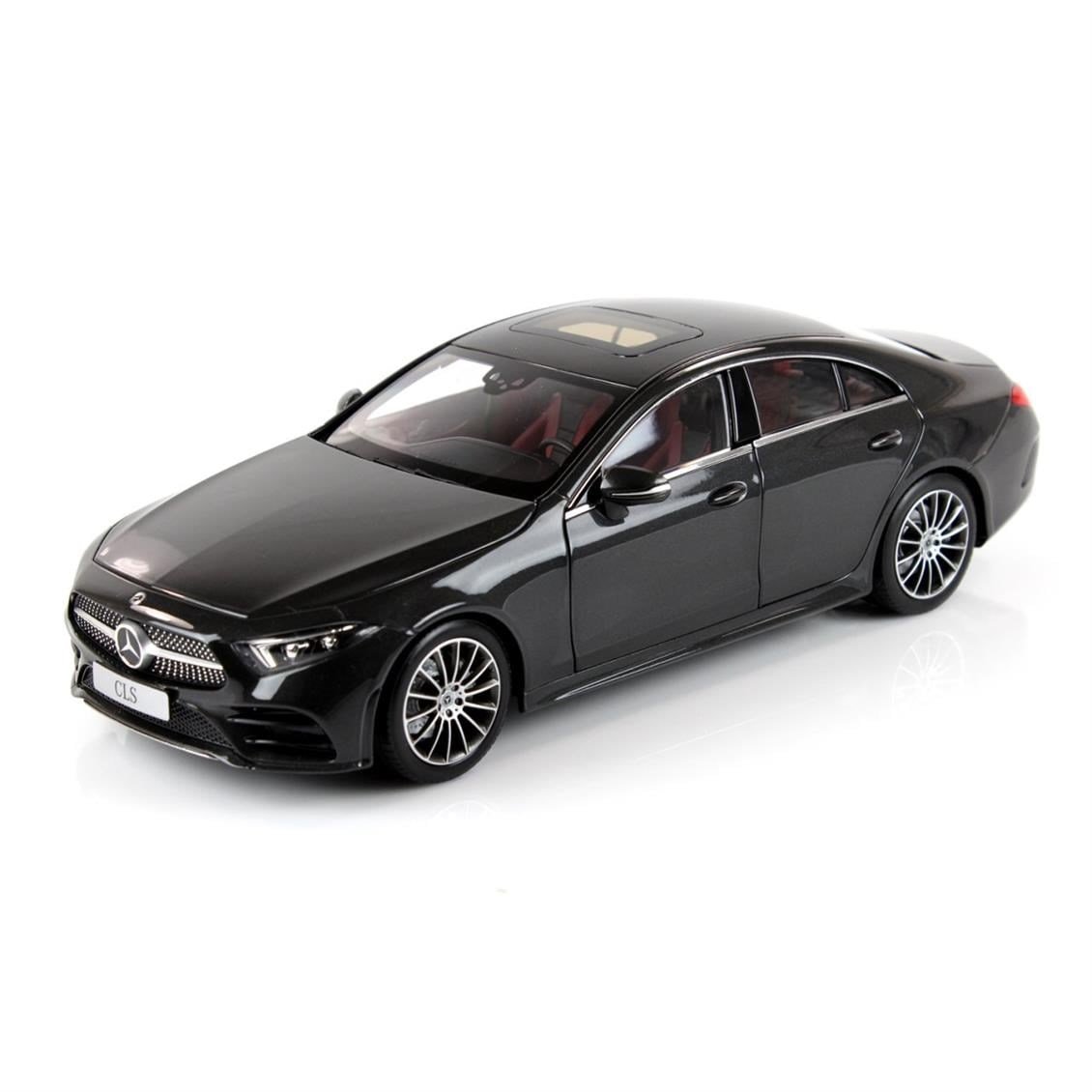 Norev B66960546 1/18 Ölçek, Mercedes Benz CLS Coupe (C257) 2018, Graphite Grey Metallic, Sergilemeye Hazır Metal Araba Modeli