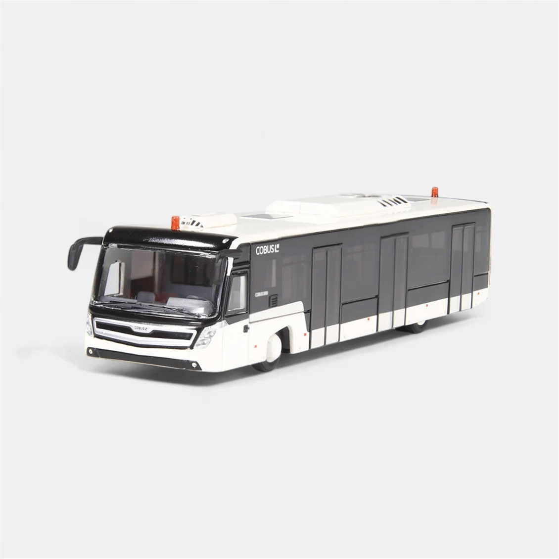 NZG 0981/40 1/87 Ölçek, Cobus 3002 Havaalanı Otobüsü, Beyaz, Sergilemeye Hazır Metal Model