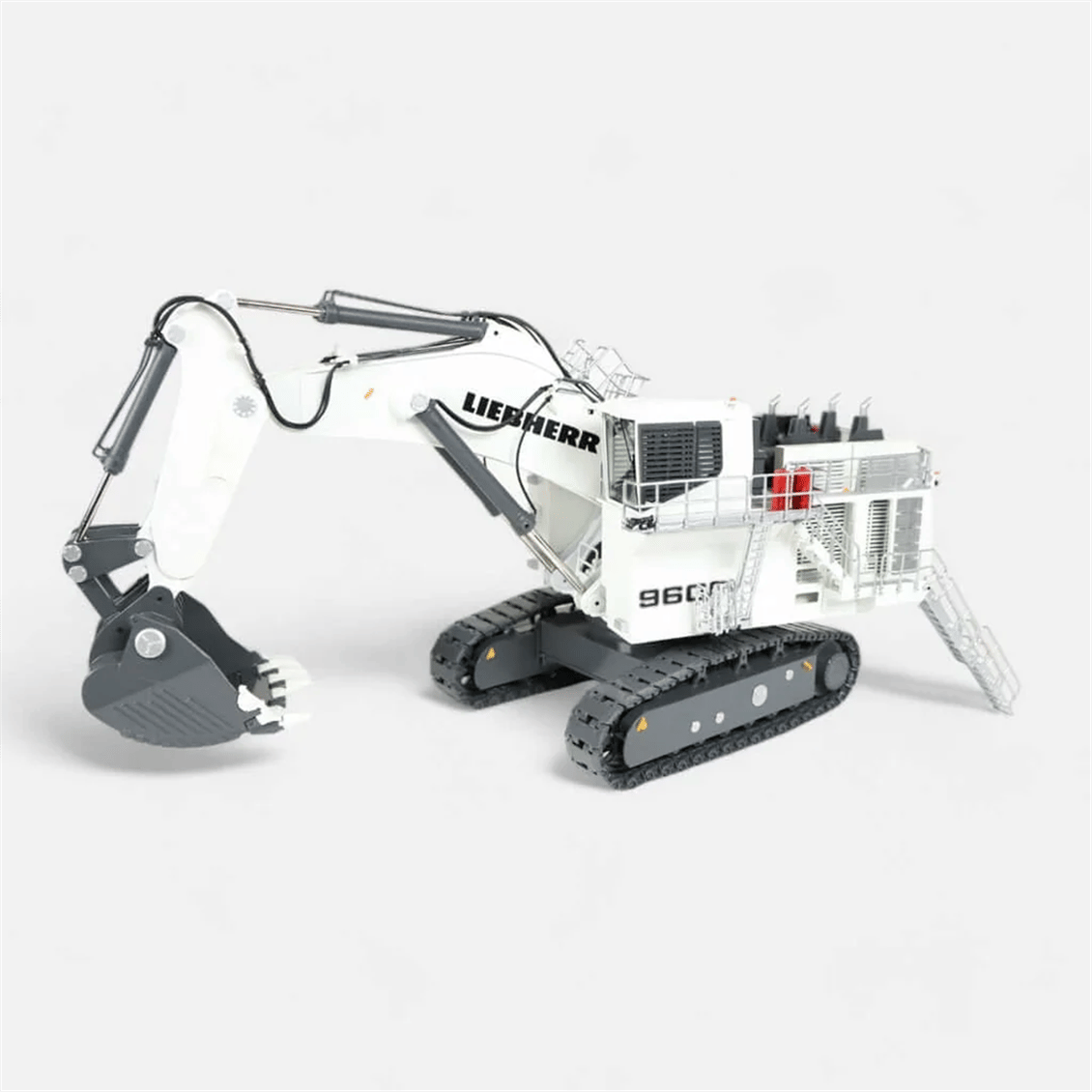 NZG 1050 1/50 Ölçek, Liebherr R 9600 Paletli Ekskavatör, Sergilemeye Hazır Metal Model