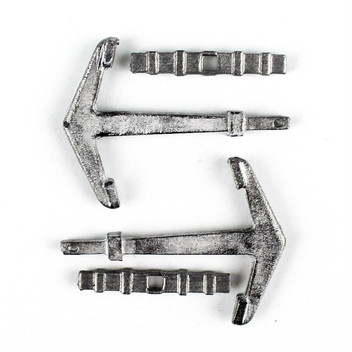 Occre 17013 30 mm.Antik Çapa ve Dipçik, Zamak, 2 Adet