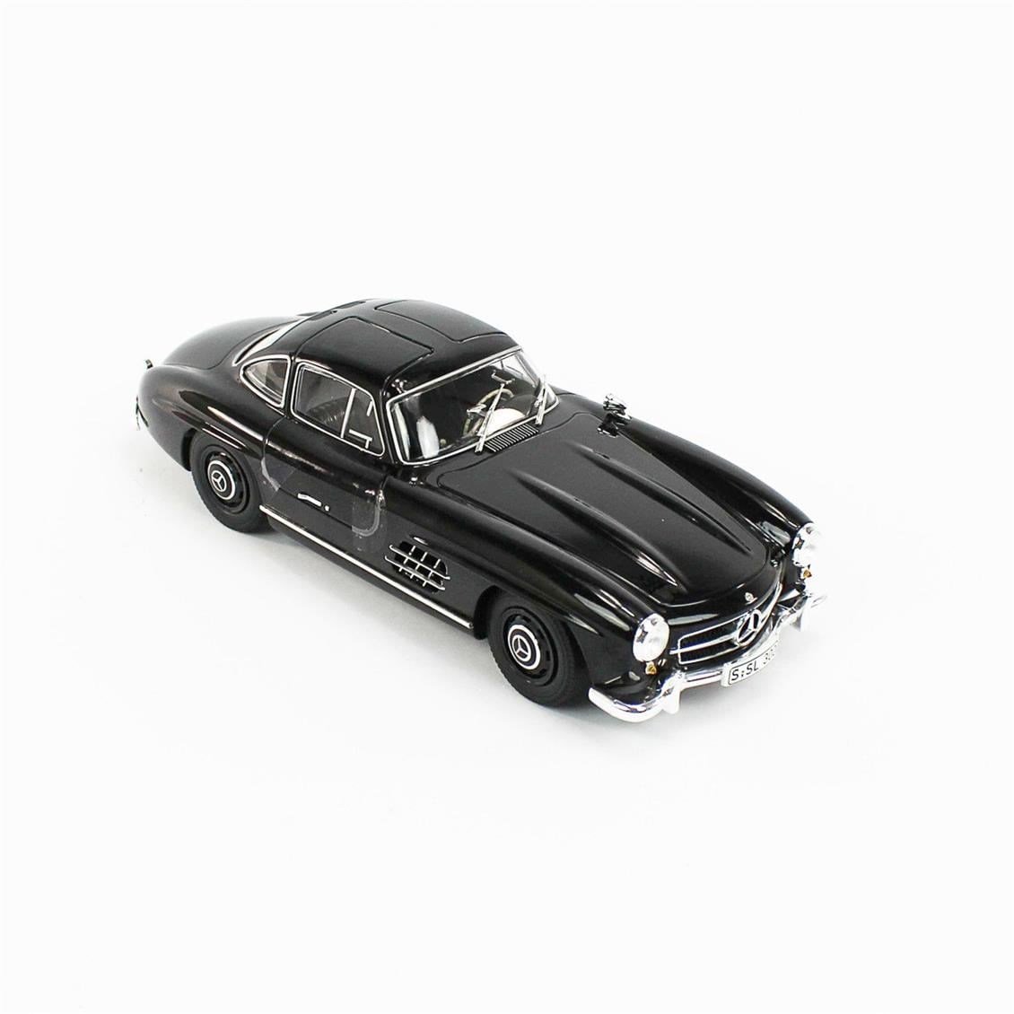 Paul Model Art B66040638 1/18 Ölçek, Mercedes Benz 300 SL Coupe (W198) 1954, Black, Sergilemeye Hazır Metal Araba Modeli