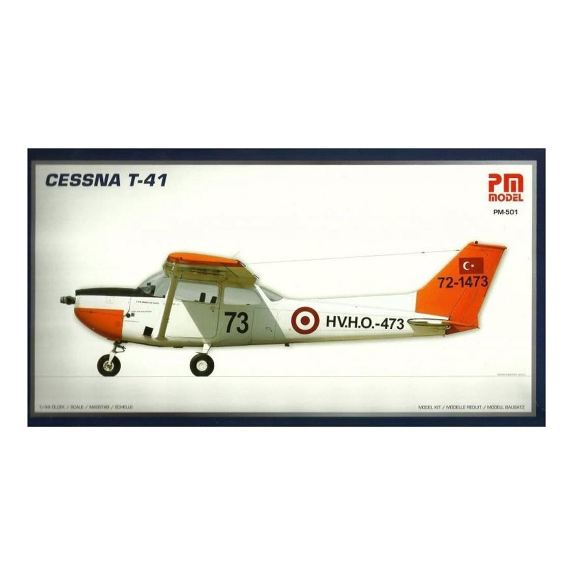 PM Model 501 1/48 Ölçek, Cessna 172 Mescalero Eğitim Uçağı, Plastik Model kiti