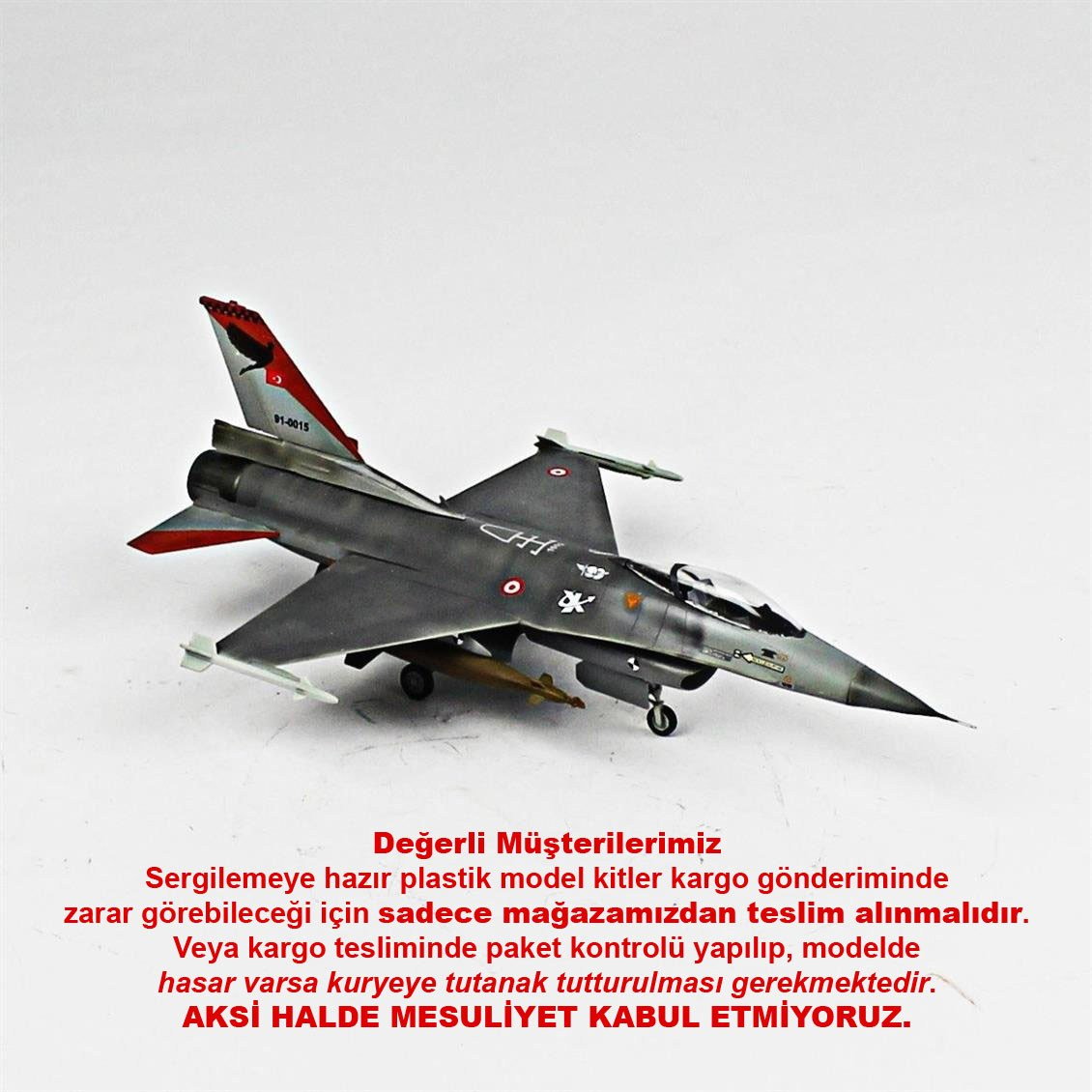 QD008 1/72 F-16C B40 Fighting Falcon Sergilemeye Hazır Plastik Uçak Modeli