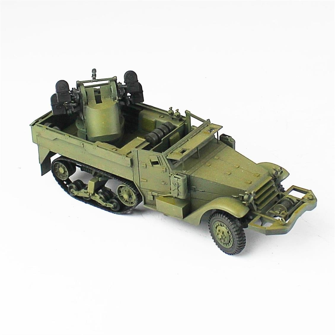 QD274 1/35 M16 Halftrack, Dragon, Sergilemeye Hazır Plastik Tank Modeli