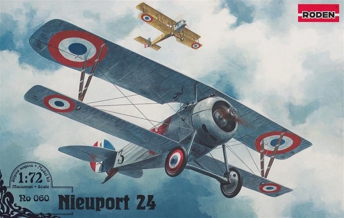 Roden 060 1/72 Ölçek, Nieuport 24