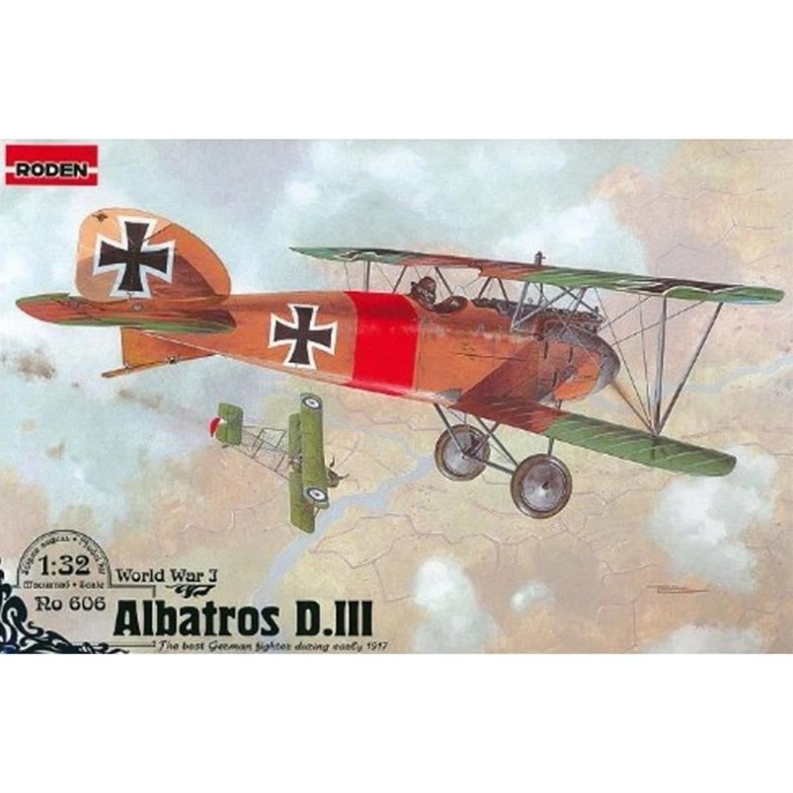 Roden 606 1/32 Ölçek, Albatros D.III