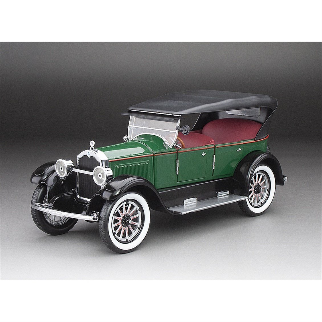 Sunstar 5741 1/18 Ölçek, 1925 Buick Model 25, Yeşil, Sergilemeye Hazır Metal Araba Modeli