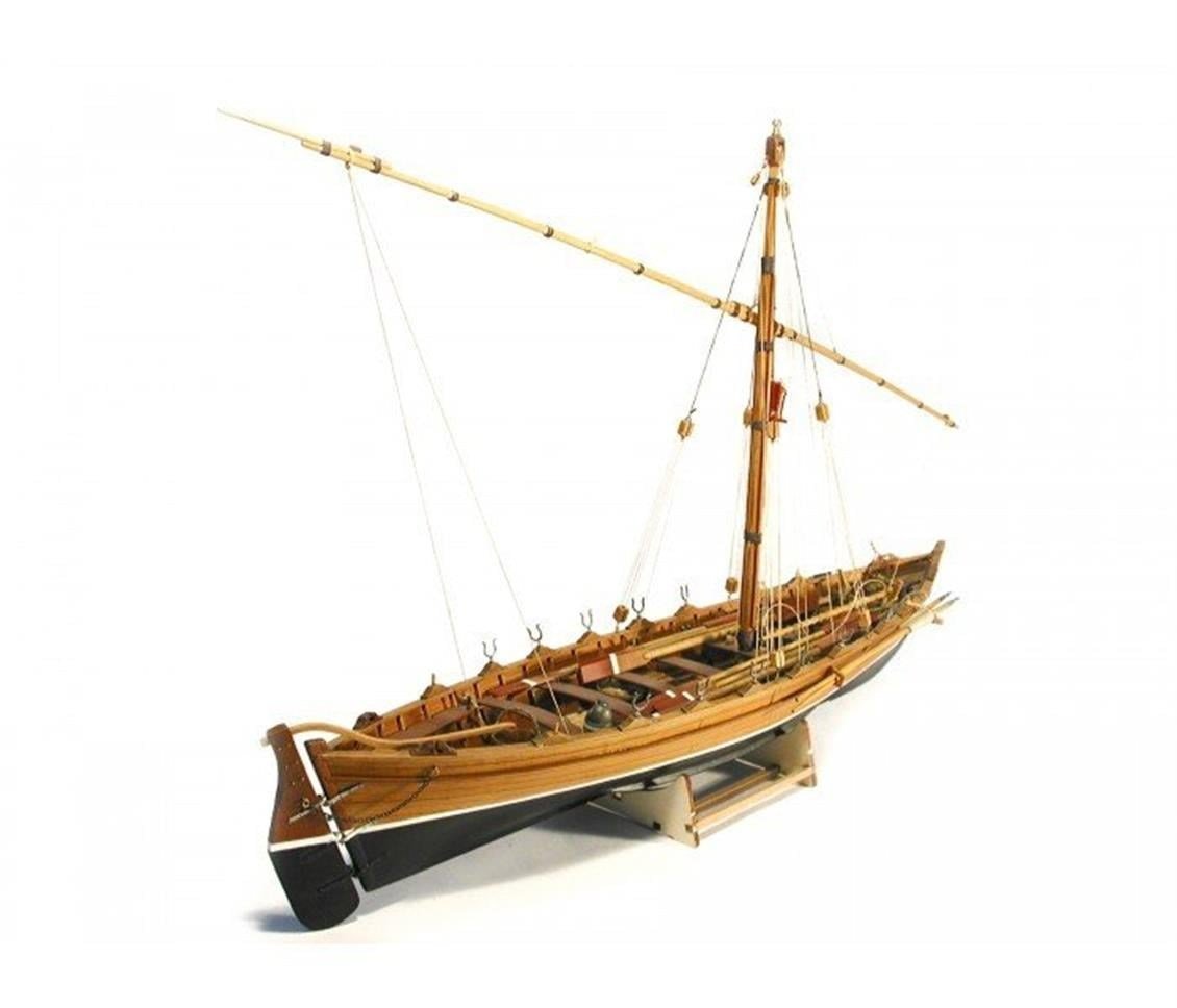 Tersane Model 006 1/16 Ölçek, Balina Av Kayığı, Ahşap Tekne Kiti