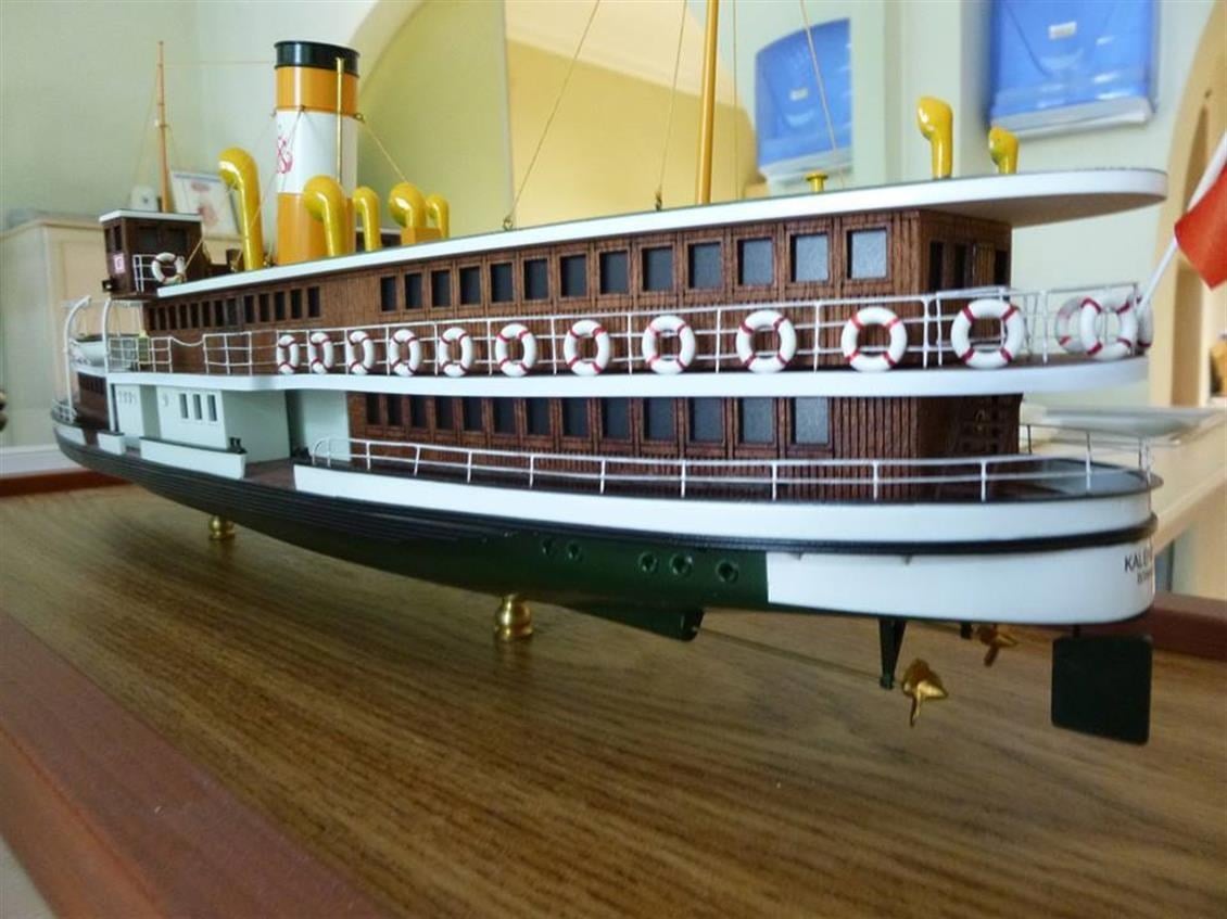 Tersane Model 007 1/100 Ölçek, Şehir Hatları Vapuru, 67 Kalender, Ahşap Tekne Kiti