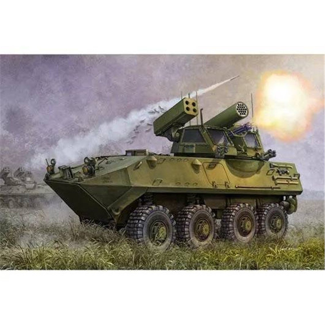 Trumpeter 00393 1/35 Ölçek, LAV-AD Hafif Zırhlı Hava Savunma Aracı, Plastik Model Kiti